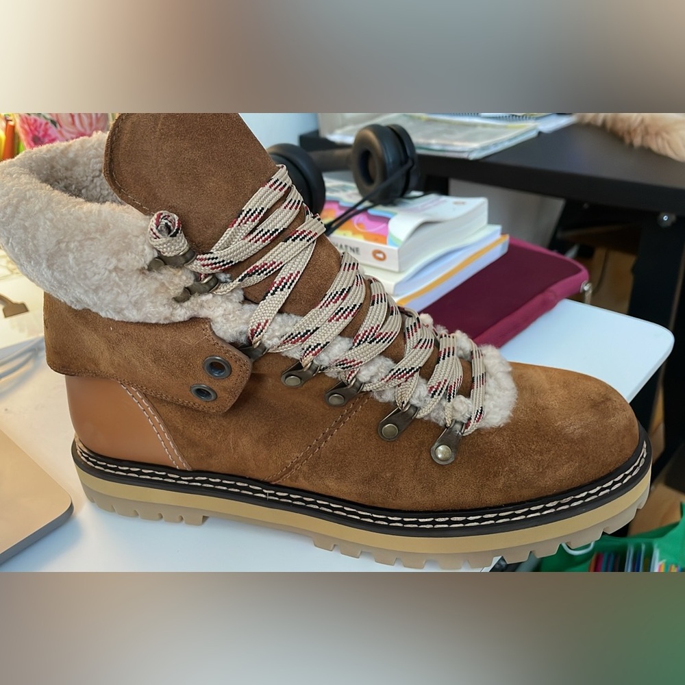 See By Chloe Tan Winter Boots